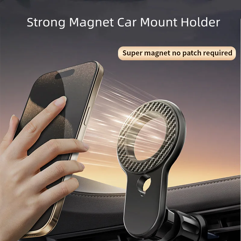 M4 Support magnétique best-seller pour grille d'aération de voiture, support GPS pour téléphone mobile à aimant puissant — photo 2