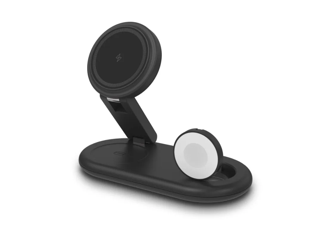 Soporte de cargador inalámbrico 3 en 1 MagSafe plegable T22