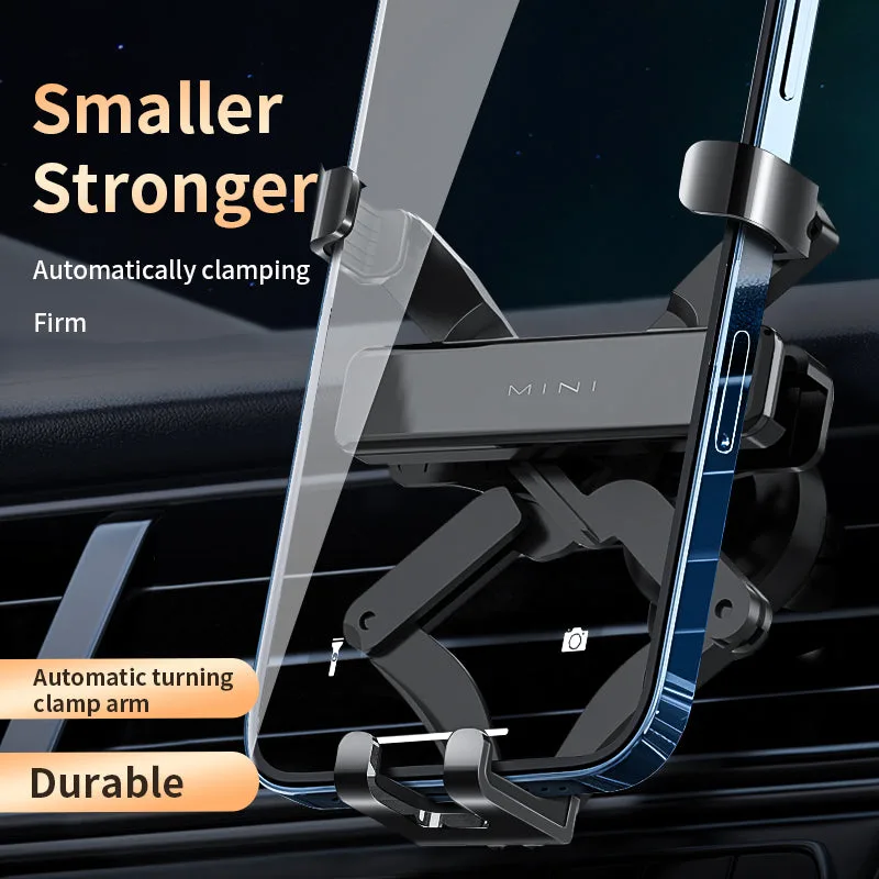Soporte de coche mini mejorado para teléfono inteligente por gravedad, soporte GPS para teléfono móvil para ranura de CD de vehículo para iPhone/Samsung — foto 2