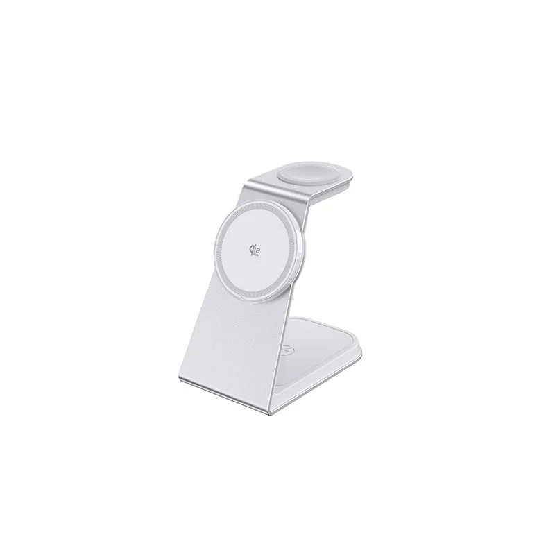 Soporte de cargador inalámbrico 3 en 1 MagSafe con certificación Qi2.2 T3 para iPhone12/13/14/15/16/17 — foto 3