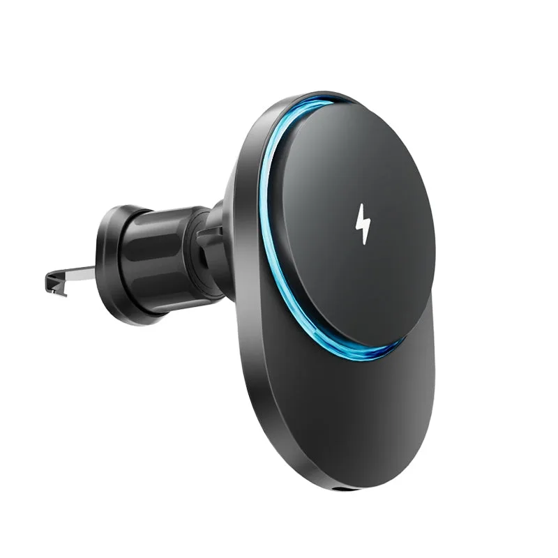M5 Soporte Cargador Inalámbrico Magsafe para Coche con Ventilador de Refrigeración para iPhone12/13/14/15/16/17 — foto 5