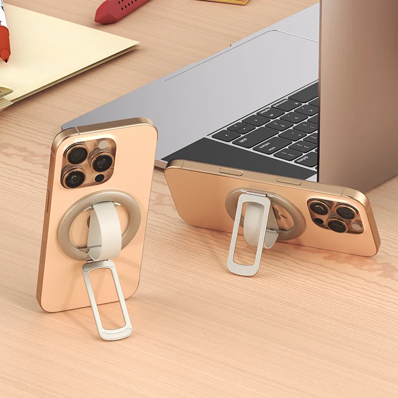 Clip de anillo magnético de agarre para teléfono H16 Pro con soporte plegable — foto 2
