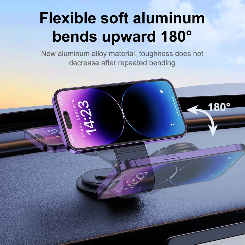 Support chargeur sans fil de voiture MagSafe M8L 15W Vitesse de charge rapide Support pour téléphone mobile pour Tesla toutes voitures — photo 3