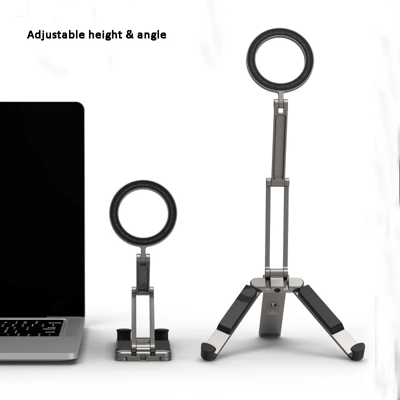 Soporte magnético multi-en-uno para teléfono/iPad H17 con 2 orificios roscados — foto 2