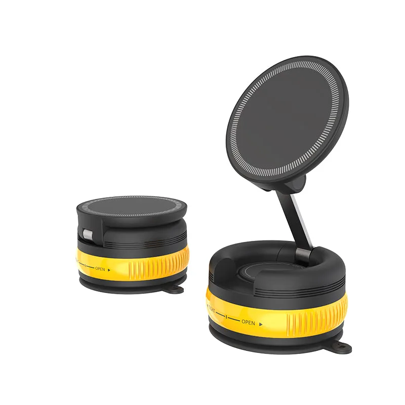 Soporte magnético de coche con vacío G12 imán fuerte adhesivo completo soporte GPS para teléfono inteligente