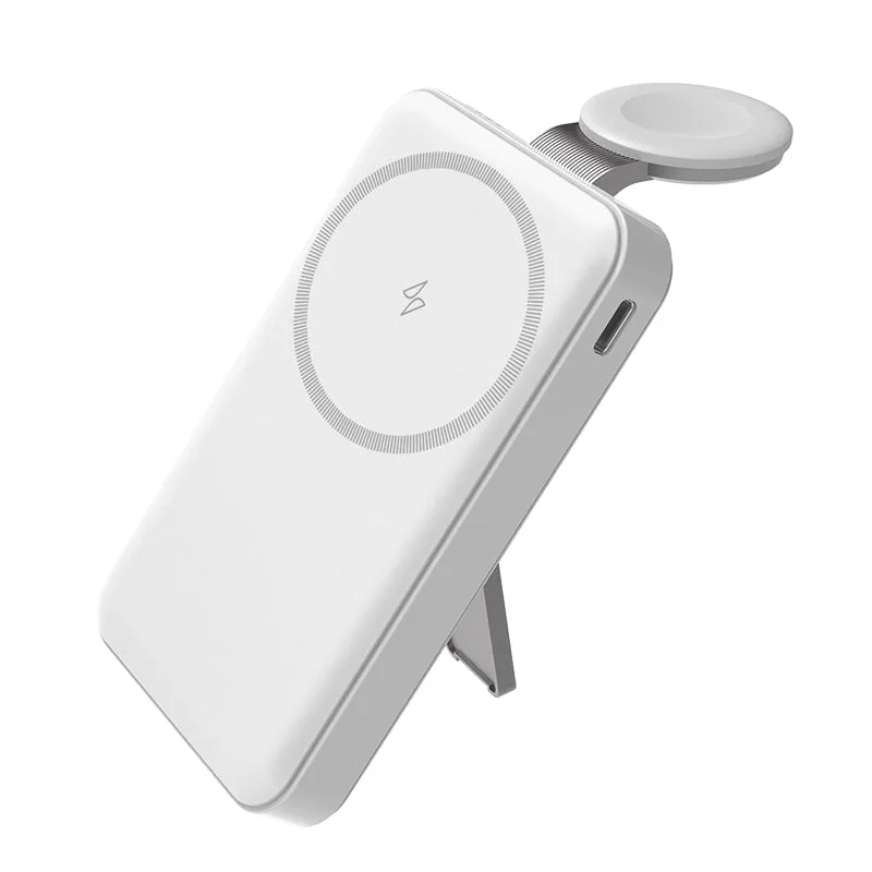 T17 Power Bank com Carregamento sem Fio 2IN1 Alta Capacidade 10000mah para iPhone e Apple Watch — foto 5