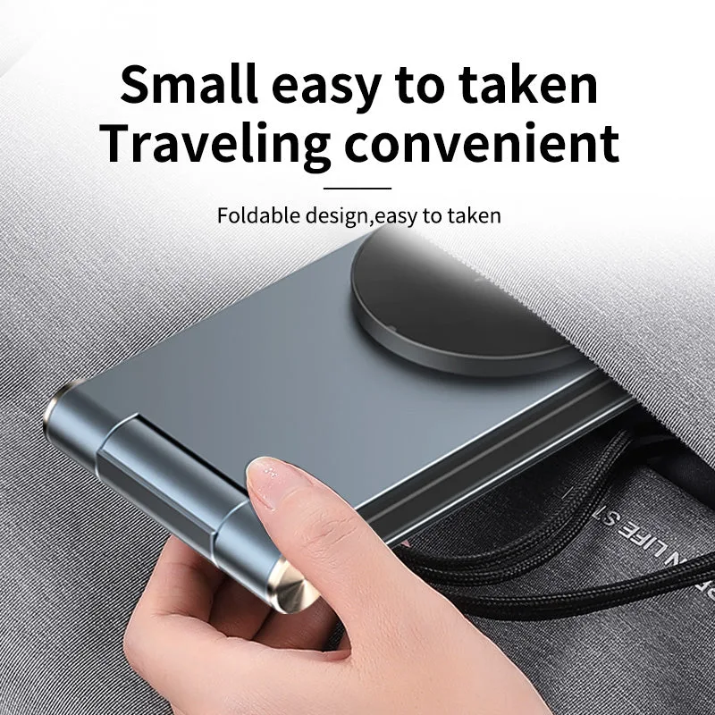 Chargeur sans fil MagSafe 3 en 1 de bureau/voyage T7, pad de charge à induction rapide 15W pour iPhone12/13/14/15/16 — photo 5