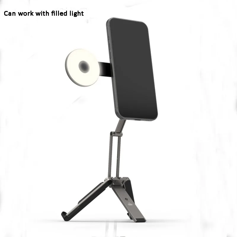 Soporte magnético multi-en-uno para teléfono/iPad H17 con 2 orificios roscados — foto 3
