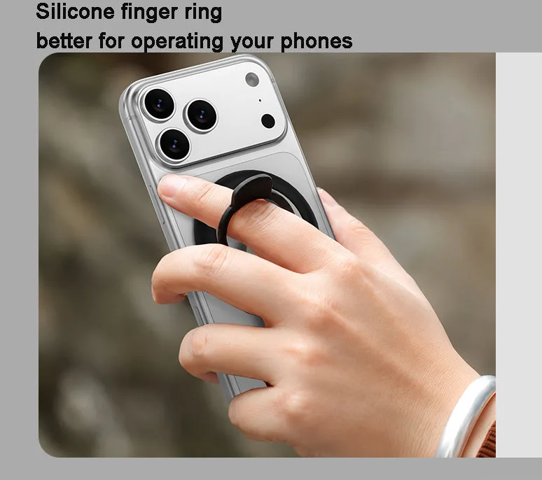 Télécommande Bluetooth selfie magnétique pour téléphone H21 avec trou fileté 1/4 — photo 2
